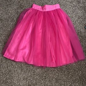 Pink Barbie Tulle Skirt